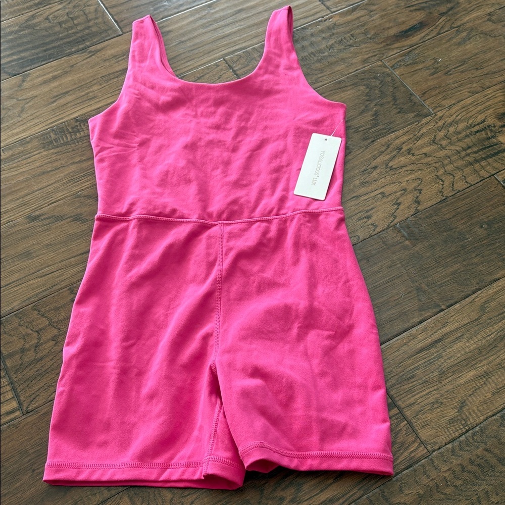 NWT Yogalicious Lux Core Endurance One Piece Romper